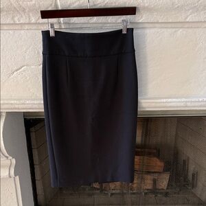 Zara Classic Black Pencil Skirt